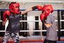 OUTSHOCK - 8 Oz Beginner Boxing Gloves 100 - Red, Cherry Red OUTSHOCK - 8 Oz Beginner Boxing Gloves 100 - Red, Cherry Red