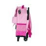 LES DEGLINGOS - Coquelicos the Mouse Medium Trolley Backpack LES DEGLINGOS - Coquelicos the Mouse Medium Trolley Backpack