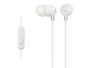 SONY - Sony Mdrex15Ap White Earphones SONY - Sony Mdrex15Ap White Earphones