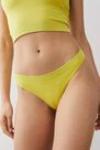 Urban Outfitters - Yellow Out From Under Markie Seamless Ribbed Thong, Women Urban Outfitters - Yellow Out From Under Markie Seamless Ribbed Thong, Women