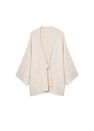Mango - light beige Knitted cardigan with belt Mango - light beige Knitted cardigan with belt