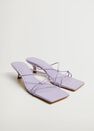 Mango - Lt-pastel purple Knots heel sandals Mango - Lt-pastel purple Knots heel sandals