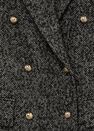 Mango - grey Textured wrap coat Mango - grey Textured wrap coat