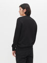 Reserved - Black Minimalist Style Sweatshirt, Men Reserved - Black Minimalist Style Sweatshirt, Men