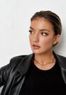 Missguided - Gold Look Lion Coin Disc Necklace Missguided - Gold Look Lion Coin Disc Necklace