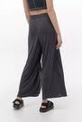 Urban Outfitters - Black UO Cupro Wrap Culotte Trousers Urban Outfitters - Black UO Cupro Wrap Culotte Trousers