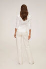 Mango - White Slim Fit Cotton Shirt Mango - White Slim Fit Cotton Shirt
