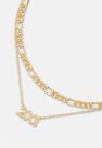Missguided - Gold Gold Look 2001 Gothic Year Necklaces 2 Pack Missguided - Gold Gold Look 2001 Gothic Year Necklaces 2 Pack