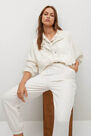 Mango - light beige Elastic waist trousers, Women Mango - light beige Elastic waist trousers, Women