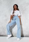 Missguided - White Sean John X Missguided White Classic Oversized T Shirt Missguided - White Sean John X Missguided White Classic Oversized T Shirt