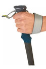 FORCLAZ - 1 mountain walking pole f500 antishock grey, Adult FORCLAZ - 1 mountain walking pole f500 antishock grey, Adult