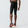 KALENJI - Run dry men's running cropped pants black, M KALENJI - Run dry men's running cropped pants black, M