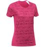 QUECHUA - Large MH500 Women's Short-sleeved Mountain Hiking T-Shirt, Mouse Grey QUECHUA - Large MH500 Women's Short-sleeved Mountain Hiking T-Shirt, Mouse Grey