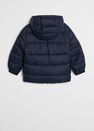 Mango - navy Hood quilted coat Mango - navy Hood quilted coat