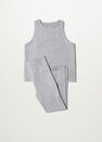 Mango - medium grey Sleeveless technical shirt Mango - medium grey Sleeveless technical shirt