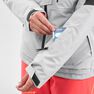 WEDZE - L Women's Freeride Ski Jacket Fr100 - Light Grey WEDZE - L Women's Freeride Ski Jacket Fr100 - Light Grey