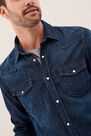Salsa Jeans - Blue Slim fit denim shirt Salsa Jeans - Blue Slim fit denim shirt