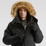 QUECHUA - M Men's Warm Waterproof Snow Hiking Parka - Sh500 U-Warm. - Black QUECHUA - M Men's Warm Waterproof Snow Hiking Parka - Sh500 U-Warm. - Black