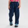 QUECHUA - 5-6Y Kids' Waterproof Hiking Over Trousers - MH100 - Navy Blue QUECHUA - 5-6Y Kids' Waterproof Hiking Over Trousers - MH100 - Navy Blue
