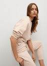 Mango - lt pastel brown Drawstring jogger trousers Mango - lt pastel brown Drawstring jogger trousers
