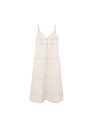 Mango - light beige Contrast seam dress, Women Mango - light beige Contrast seam dress, Women
