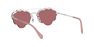 MIU MIU - Silver Irregular Miu Miu MU 57US MIU MIU - Silver Irregular Miu Miu MU 57US