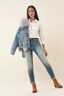 Salsa Jeans - Blue Push In Secret Glamour capri light jeans Salsa Jeans - Blue Push In Secret Glamour capri light jeans