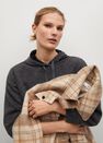 Mango - Dark Grey Flecked Oversize Sweatshirt Mango - Dark Grey Flecked Oversize Sweatshirt