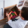 KIDKRAFT - Kidkraft Farmhouse Play Kitchen KIDKRAFT - Kidkraft Farmhouse Play Kitchen