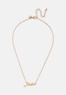 Missguided - Gold Gold Look J'Adore Pendant Necklace Missguided - Gold Gold Look J'Adore Pendant Necklace
