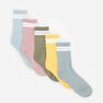 Reserved - Melange socks 5 pack - Blue Reserved - Melange socks 5 pack - Blue