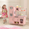 KIDKRAFT - Kidkraft Vintage Play Kitchen Pink KIDKRAFT - Kidkraft Vintage Play Kitchen Pink