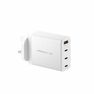MOMAX - Momax 4-Port 3XUSB C 1X USB A 108W Gan White Wall Charger MOMAX - Momax 4-Port 3XUSB C 1X USB A 108W Gan White Wall Charger