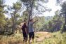 QUECHUA - XL Techtil 100 Short-Sleeved Hiking T-Shirt - Mottled - Hazelnut QUECHUA - XL Techtil 100 Short-Sleeved Hiking T-Shirt - Mottled - Hazelnut