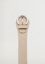 Mango - Lt-Pastel Brown Double Buckle Belt, Women Mango - Lt-Pastel Brown Double Buckle Belt, Women