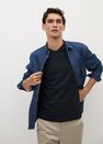 Mango - Navy 100% sustainable cotton t-shirt Mango - Navy 100% sustainable cotton t-shirt