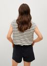 Mango - Open Grey Slouchy Pleated Shorts, Women Mango - Open Grey Slouchy Pleated Shorts, Women