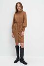 Mohito - Waist Tie Knitted Dress - Beige Mohito - Waist Tie Knitted Dress - Beige