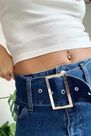 Urban Outfitters - Denim BDG Belted Low-Rise Denim Mini Skirt Urban Outfitters - Denim BDG Belted Low-Rise Denim Mini Skirt