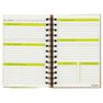 ONYX + GREEN - Onyx & Green Spiral Agenda Daily Planner Cork Cover Stone Paper with Undated Sheets Eco Friendly ONYX + GREEN - Onyx & Green Spiral Agenda Daily Planner Cork Cover Stone Paper with Undated Sheets Eco Friendly