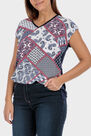 Punt Roma - Patchwork print shirt Punt Roma - Patchwork print shirt