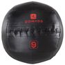 DOMYOS - 9 Kg Wall Ball - Black DOMYOS - 9 Kg Wall Ball - Black