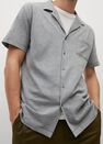 Mango - grey Cotton knit shirt Mango - grey Cotton knit shirt