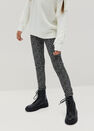 Mango - black Organic cotton printed leggings Mango - black Organic cotton printed leggings