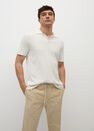 Mango - light beige Tencel cotton joggers, Men Mango - light beige Tencel cotton joggers, Men