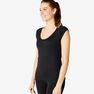 NYAMBA - XS Women's Slim T-Shirt 500 - Navy Blue NYAMBA - XS Women's Slim T-Shirt 500 - Navy Blue