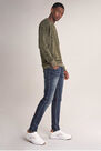 Salsa Jeans - Green Sweater with allover leaf print Salsa Jeans - Green Sweater with allover leaf print