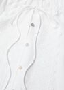 Mango - natural white Openwork organic cotton blouse Mango - natural white Openwork organic cotton blouse