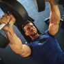 DOMYOS - Medium Weight Training Chest Day T-Shirt, Midnight Indigo DOMYOS - Medium Weight Training Chest Day T-Shirt, Midnight Indigo