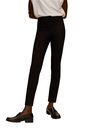 Mango - black Cotton leggings with pleat detail Mango - black Cotton leggings with pleat detail